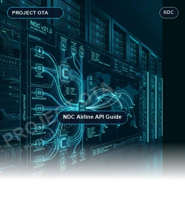 NDC airline offer and order flow in a travel platform