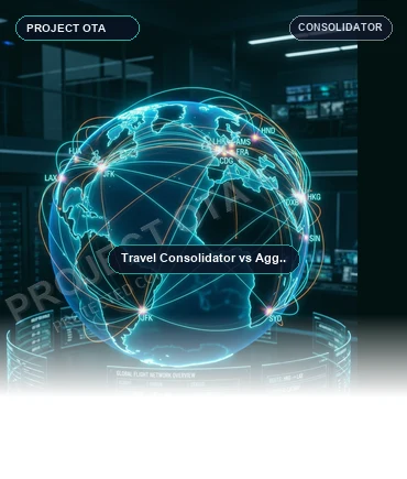 Comparison of consolidator and aggregator flight supply models